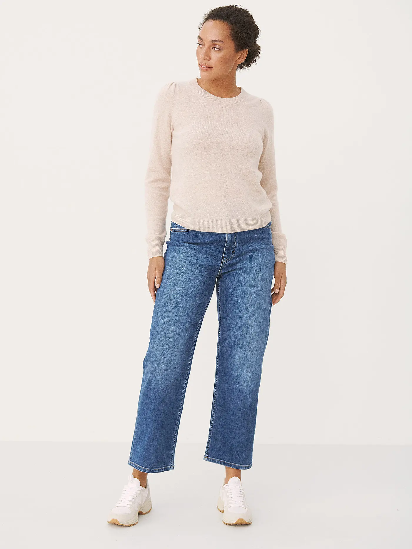 PART TWO | Kaschmirpullover | creme